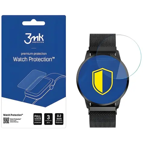 3mk Watch Protection ARC / Ochranná fólie / Media-Tech Active-Band Geneva / 3 ks
