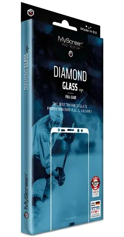 MyScreen DIAMOND GLASS edge Full Glue Nokia 3.4 černá / Tvrzené ochranné sklo / lepení přes celý displej / 9H