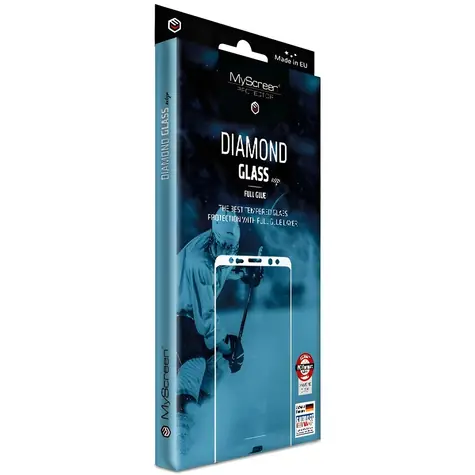 MyScreen Diamond Glass Edge FullGlue černá / Ochranné sklo / Huawei Pura 70 / 9H / Full Glue