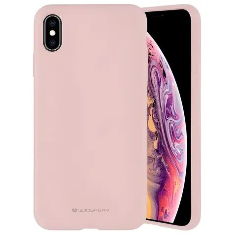 Mercury Silicone Case Pink Sand / Kryt / Apple iPhone 15 Plus, iPhone 14 Plus 6,7