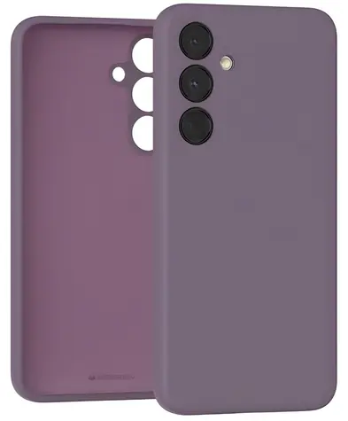 Mercury Silicone pouzdro Samsung Galaxy A05s (A057) fialové / Pouzdro / silikon, mikrovlákno / bezdrátové nabíjení