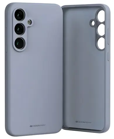 Mercury Silicone pouzdro pro Samsung Galaxy S24 FE levandulově šedá / Pouzdro na mobil / Silikonové