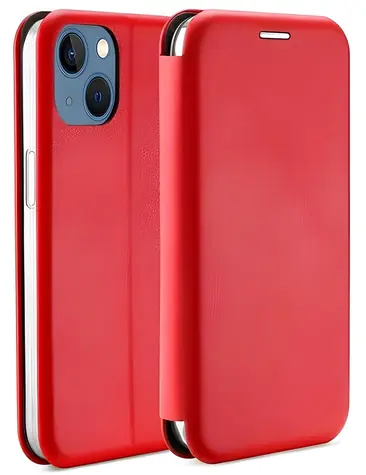 Beline Book Magnetic Case červená / Kryt / Apple iPhone 15 Plus / Flip, magnetické zavírání