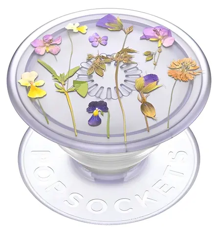 PopSockets PlantCore Purple Fields / Držák telefonu / Skládací úchyt a stojánek / Odnímatelný PopTop