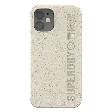 Superdry Snap Compostable Case kryt pro Apple iPhone 12 mini písková / Kryt
