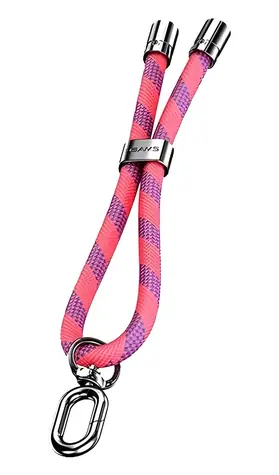 USAMS ZB317GS05 fialová / Poutko na mobilní telefon / 34 cm / zinková slitina