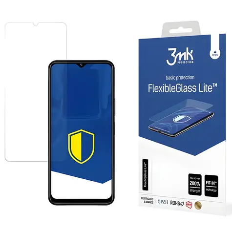 3mk FlexibleGlass Lite hybridní sklo pro Vivo Y35 4G / Hybridní sklo / Ochrana displeje / 0,16 mm