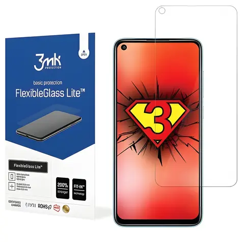 3mk FlexibleGlass Lite pro Xiaomi Redmi Note 9 Pro Max / Ochranné sklo / Hybridní / 0,16 mm