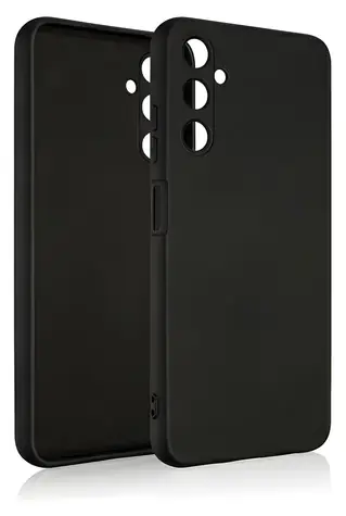 Beline Silicone Case pro Samsung Galaxy A05s černá / Kryt / Silikon / Textilní podšívka