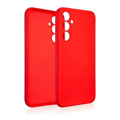 Beline Silicone Case Samsung Galaxy S23 FE červená / Pouzdro / Silikonové / Zvýšené hrany / Bezdrátové nabíjení