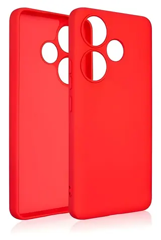 Beline Silicone Case Xiaomi Poco F6 červená / Kryt / Silikon