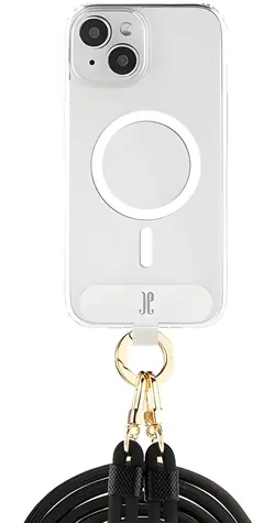 Just Elegance PopGrip čirá / Kryt / Apple iPhone 15 / MagSafe