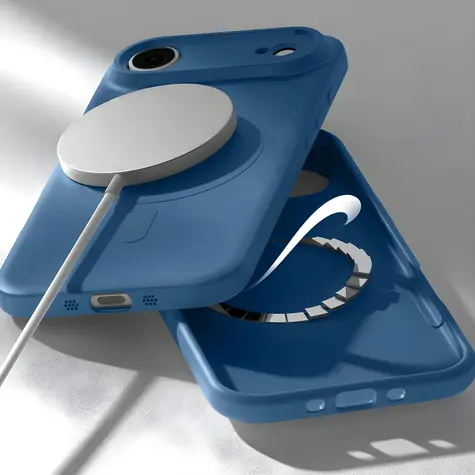 Mercury Semi-Silicone MagSafe Apple iPhone Air Sierra Blue / Kryt / Silikon a mikrovlákno