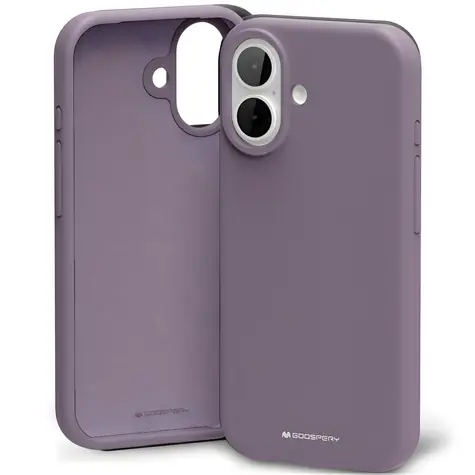 Mercury Silicone Case fialová / Silikonový kryt / Apple iPhone 17