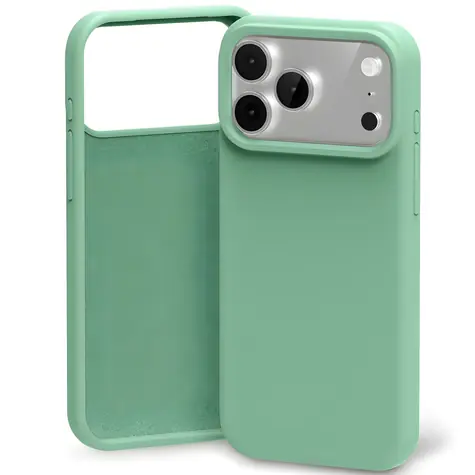 Mercury Silicone Case zelená / Kryt / Apple iPhone 17 Pro Max / Silikon