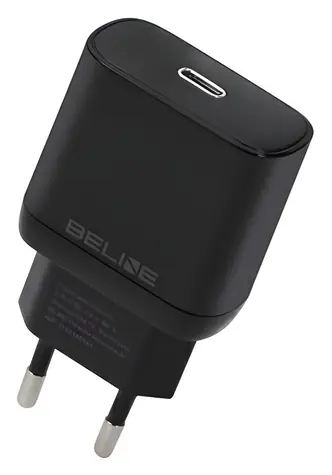 Beline BLNCB25 černá / Nabíječka / USB-C / 25W / PD 3.0 / GaN