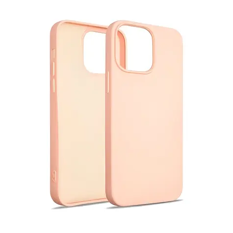 Beline Silicone růžové zlato / Pouzdro / pro Apple iPhone 14 Pro Max / silikonové