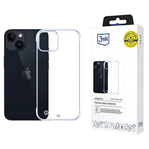3mk Just20g Clear Case čirá / Zadní kryt / Apple iPhone 14 Plus