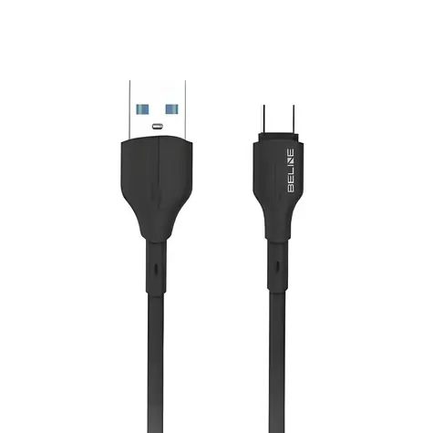 Beline BLNCBC01 černá / Kabel / USB-A - USB-C / 25W / 1 m