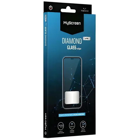 MyScreen Diamond Glass Edge Lite černá / Tvrzené sklo / Huawei Nova 12i 4G / Full Glue / 9H