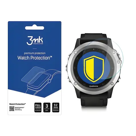 3mk Watch Protection FlexibleGlass / Ochranné sklo / Hybridní / Garmin Fenix 3