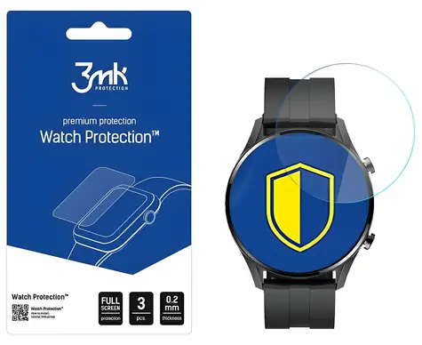 3mk Watch Protection FlexibleGlass pro Imilab W12 / Ochranné sklo / Hybridní / pro chytré hodinky