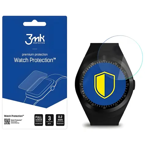 3mk FlexibleGlass pro Media-Tech Round Watch GSM MT855 / Ochranné sklo / Hybridní / 3 ks