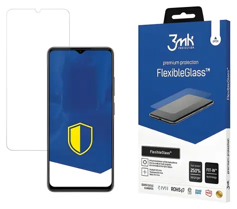 3mk FlexibleGlass pro ZTE Blade A73 / Hybridní sklo / 7H tvrzení / Antibakteriální vrstva
