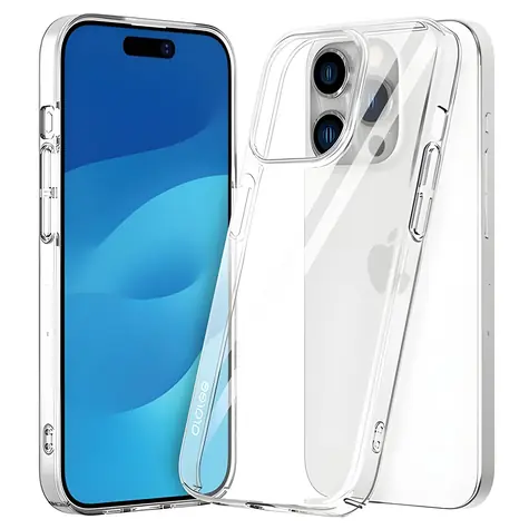 Araree Nukin iPhone 15 Pro transparentní / Kryt / Polykarbonát / Odolný proti zežloutnutí