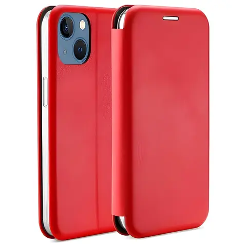 Beline Book Magnetic Apple iPhone 15 červená / Pouzdro / Typu kniha / Magnetické / TPU, umělá kůže