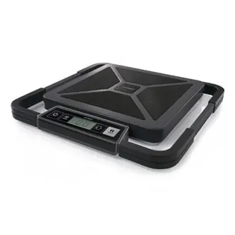 Dymo S 50 černá / Poštovní váha / LCD displej / do 50 kg