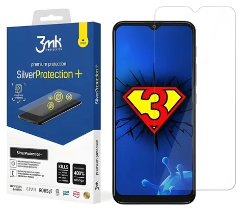3mk SilverProtection+ pro Motorola Moto G30 / Ochranná fólie / antimikrobiální / mokrá instalace
