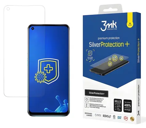 3mk SilverProtection+ Oppo A54 5G a A74 5G / Ochranná fólie / antimikrobiální / mokrá instalace