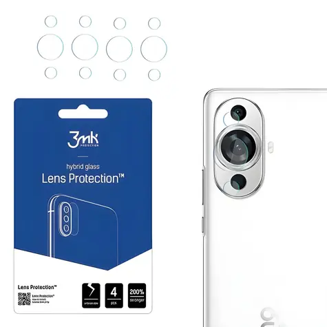 3mk Lens Protection Huawei Nova 11 Pro / Sklo na fotoaparát / Hybridní / 4 ks