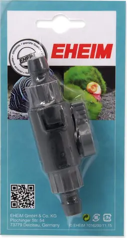 EHEIM Uzavírací kohout 12/16 mm / Kohout / jednoduchý / pro akvarijní hadice 12/16 mm