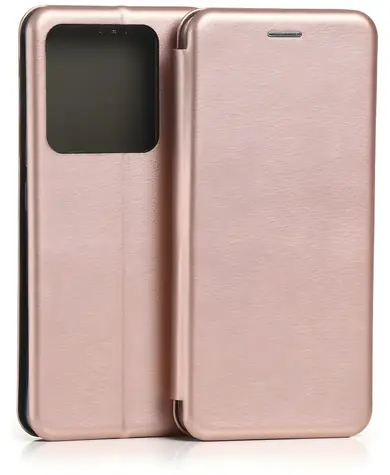 Beline Book Magnetic Poco M7 Pro růžovozlatá / Pouzdro na mobil / typu kniha / magnetické