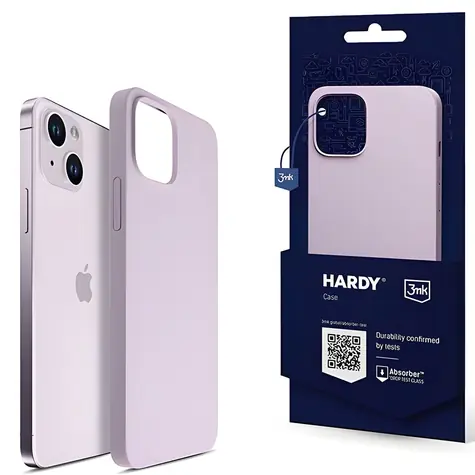 3mk Hardy Case iPhone 14 Plus, 15 Plus Pastel Purple / Kryt / 6,7