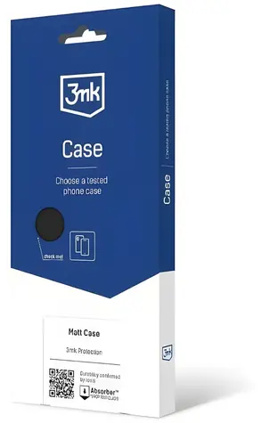 3mk Matt Case Motorola Moto E14/G04/G04S černá / Ochranný kryt / Matný povrch