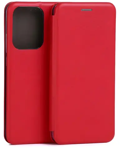 Beline Book Magnetic pro Oppo Reno 14 Pro červená / Pouzdro typu kniha / Magnetické zapínání / Kapsa na karty