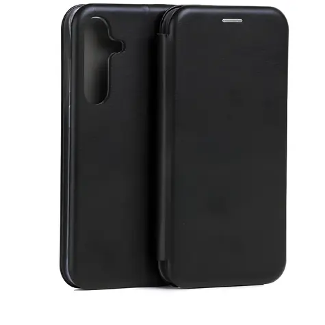 Beline Book Magnetic pro Samsung Galaxy S25 FE černá / Pouzdro / Knížkové / Magnetické zavírání / Eko-kůže