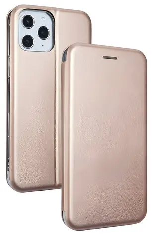 Beline Book Magnetic pouzdro pro Apple iPhone 12 Pro Max růžové zlato / Pouzdro typu kniha / Magnetické zapínání