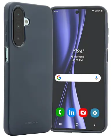 Mercury Soft tmavě modrá / Kryt / Samsung Galaxy A26 / TPU