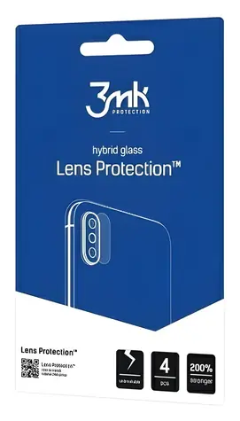 3mk Lens Protection Oppo A78 5G / Sklo na fotoaparát / hybridní sklo / 7H / 4 ks