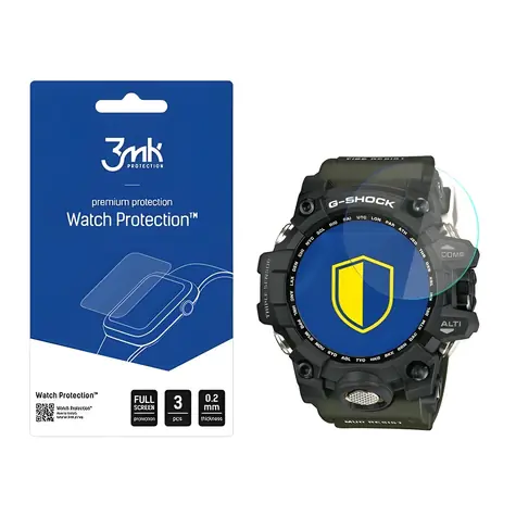 3mk FlexibleGlass Watch pro Casio G-SHOCK Mudmaster / Ochranné sklo / Hybridní / pro chytré hodinky