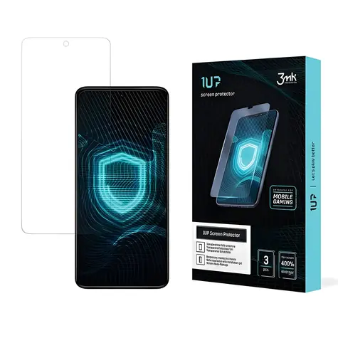 3mk 1UP Ochranná fólie pro Motorola Moto G84 5G / Ochranná fólie / Herní / 3 ks