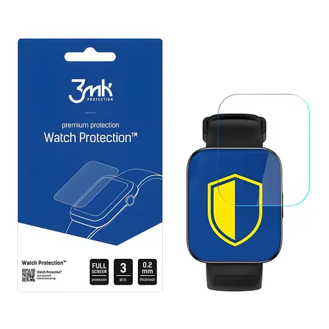 3mk Watch Protection ARC ochranná fólie pro hodinky Realme Watch 3 / Ochranná fólie / 3 ks