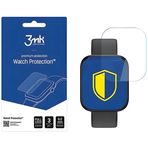 3mk Watch Protection ARC pro Media-Tech Activeband Progress MT868 / Ochranná fólie / Fullscreen / 3 ks