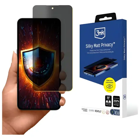 3mk Silky Matt Privacy pro CMF Phone 2 Pro by Nothing / Ochranná fólie / matná / ochrana soukromí