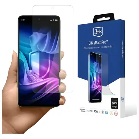 3mk Silky Matt Pro pro Xiaomi Redmi Note 14 4G / Ochranná fólie / matná