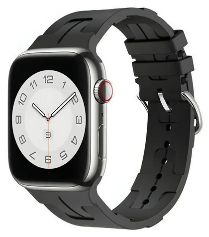 Beline Silicone Ultra černá / Řemínek / Silikonový / Pro Apple Watch 38/40/41 mm